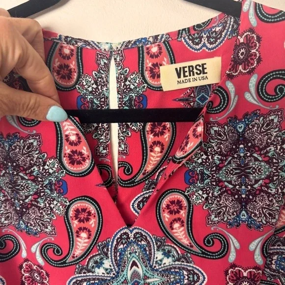 Verse sleeveless top tank blouse - Picture 2 of 8